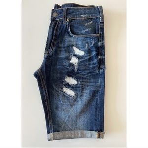 Buffalo Parker-X + Slim Fit + Denim Short